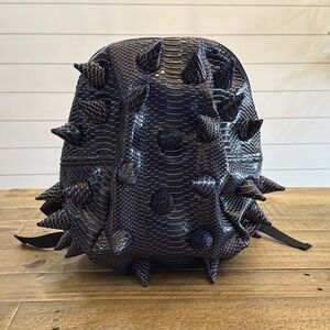 MadPax Spiketus Blue Gator Luxe Hale Spike Kids Backpack New With Tags